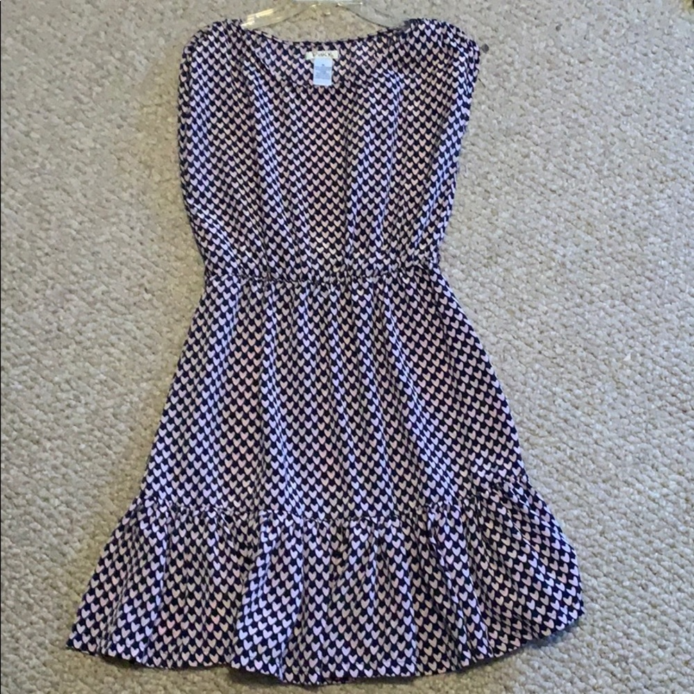 Pink hearts dress